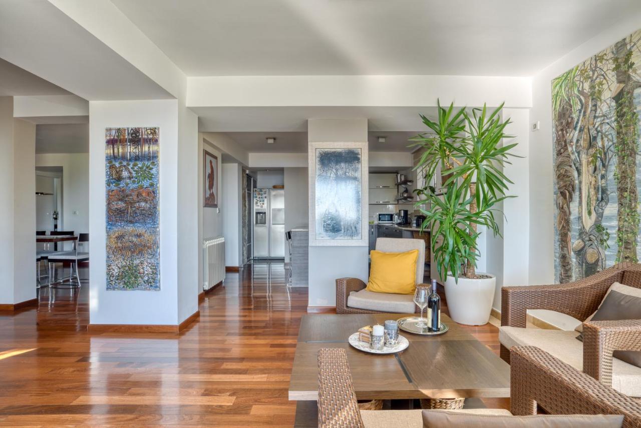 Apartman Marija LUX Sveti Stefan Bagian luar foto